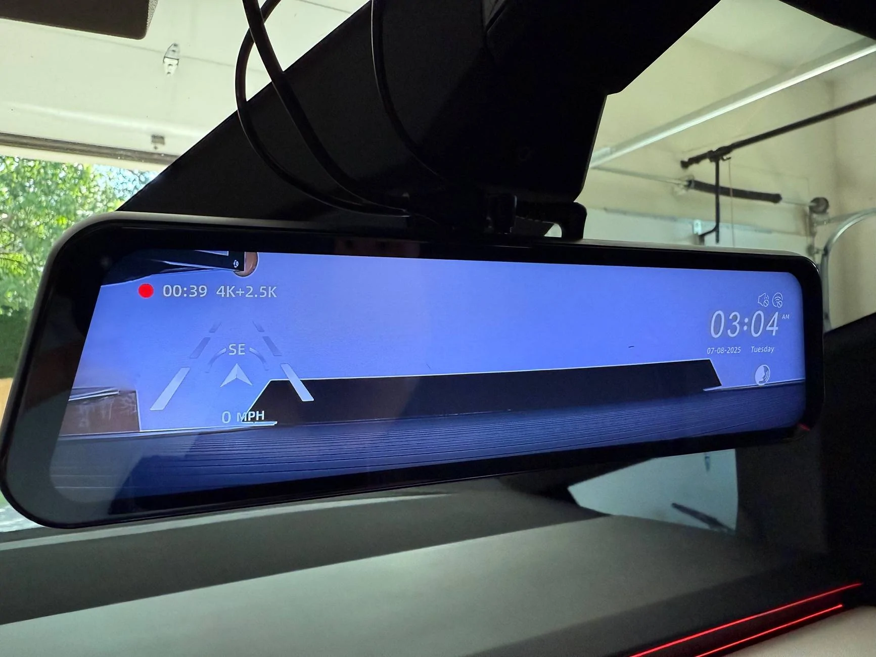 Tesla Roadster 2nd gen Wolfbox G900 Tri Pro Dash Cam Review IMG_2706
