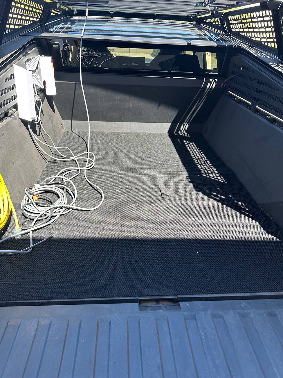 Tesla Cybertruck OEM Bed Textile Mat - Initial Thoughts / Review IMG_2775
