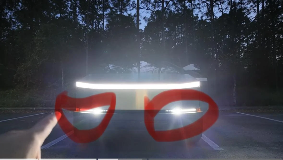 Tesla Roadster 2nd gen Lights so Bright - Getting flashed 75% of the time IMG_2872