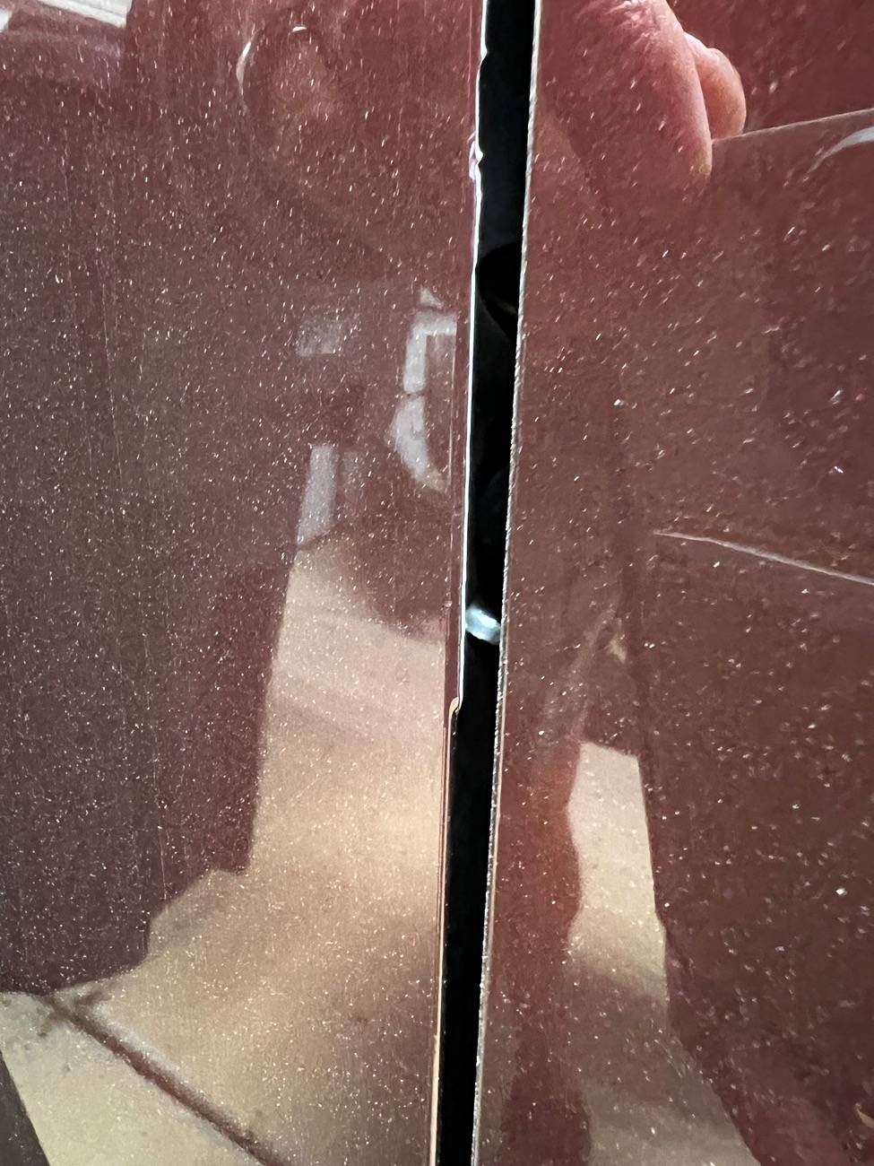 Tesla Cybertruck Just got the wrap from hell (by shop in Laguna Beach, CA) IMG_2881