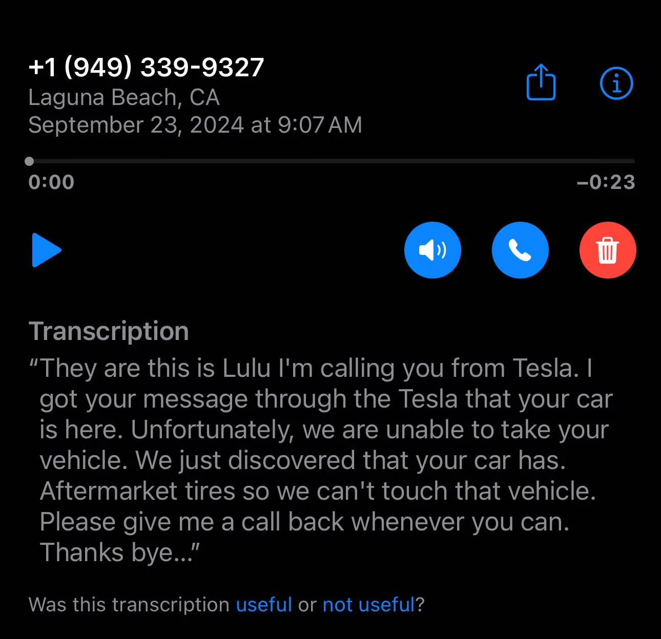Tesla Cybertruck Tesla Refuses to Work on Vehicles With non-OEM Tires IMG_3050