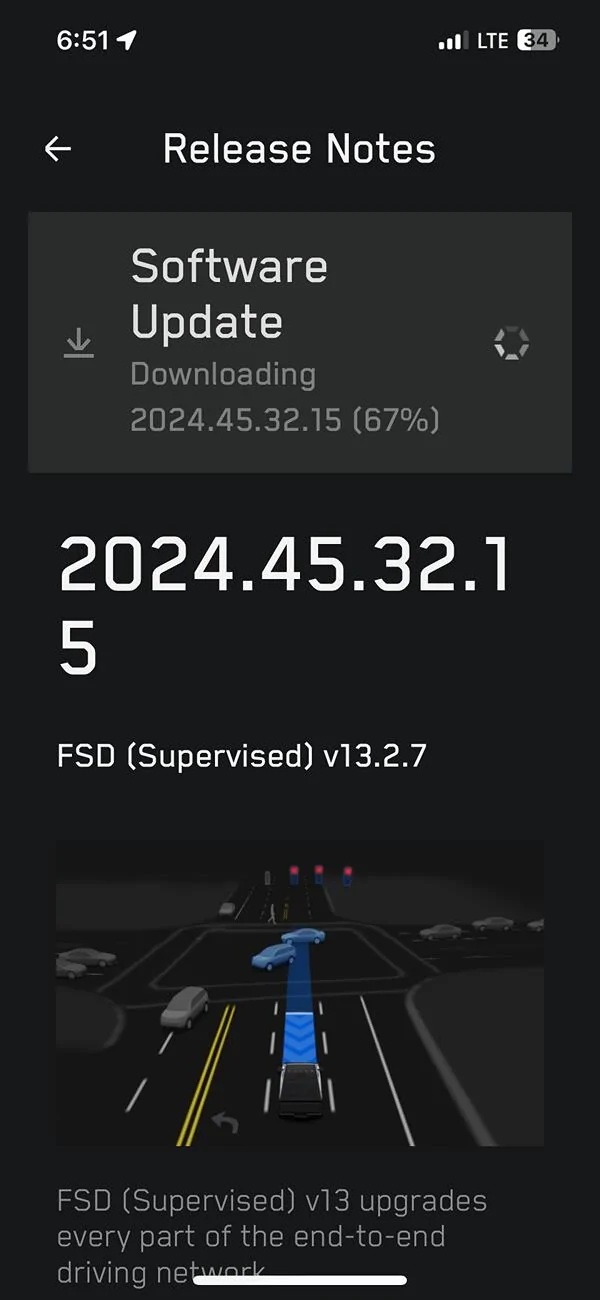 Tesla Roadster 2nd gen 2024.45.32.15 (FSD v13.2.7) Update Installed IMG_3220