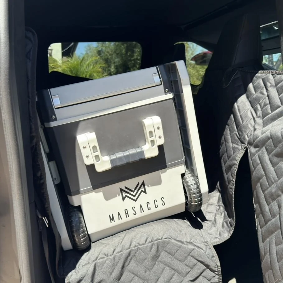 Tesla Cybertruck Introducing MARSACCS 48QT Portable Freezer / Fridge / Cooler for Your CyberTruck! IMG_3496