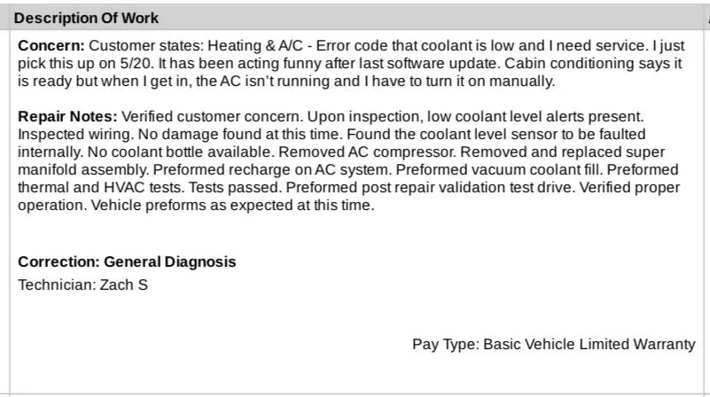 Tesla Roadster 2nd gen HVAC Broken - Stopped Cooling IMG_3870