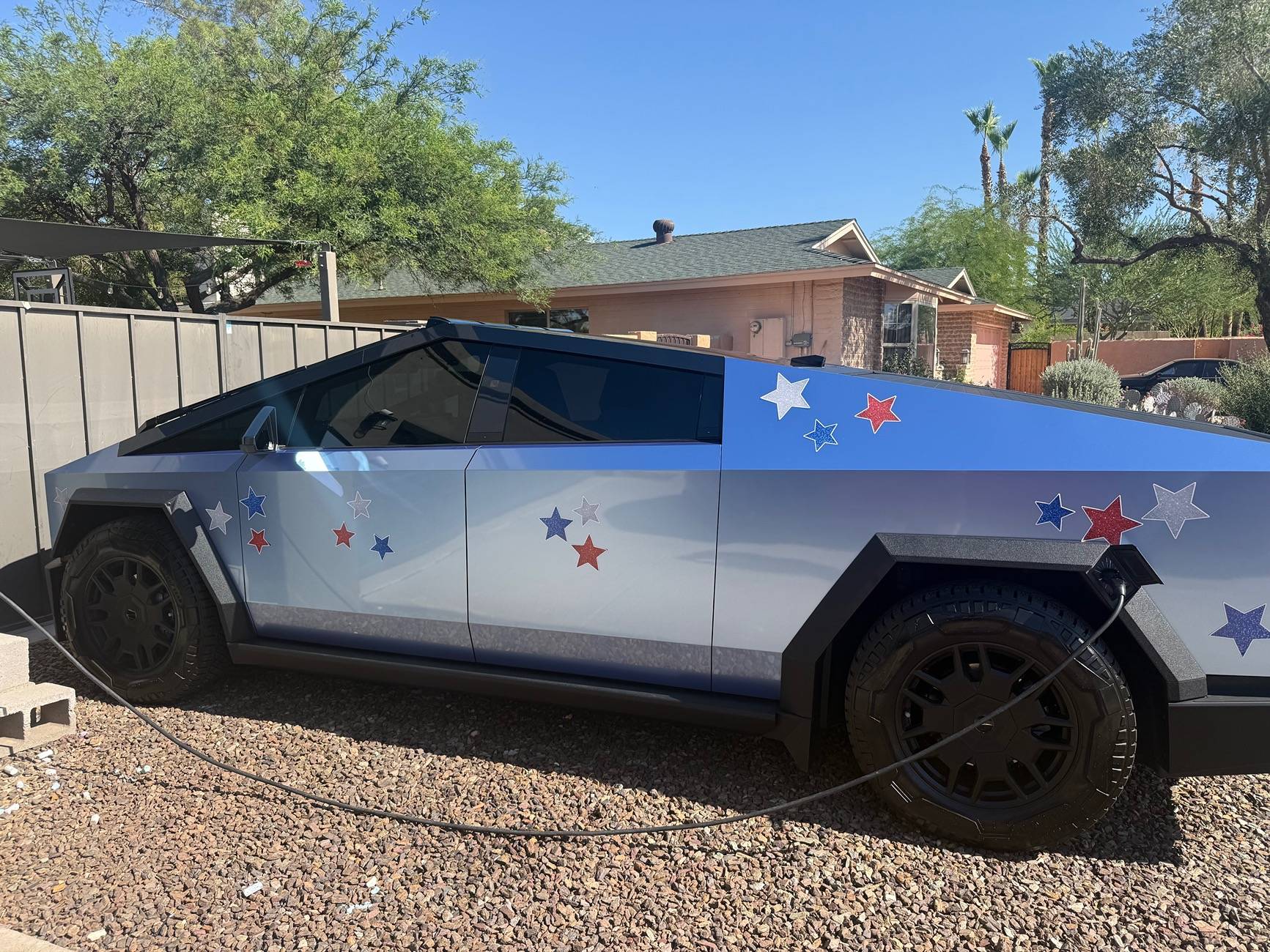 Tesla Cybertruck Review of CyberTruckCo Rock Sliders IMG_3892