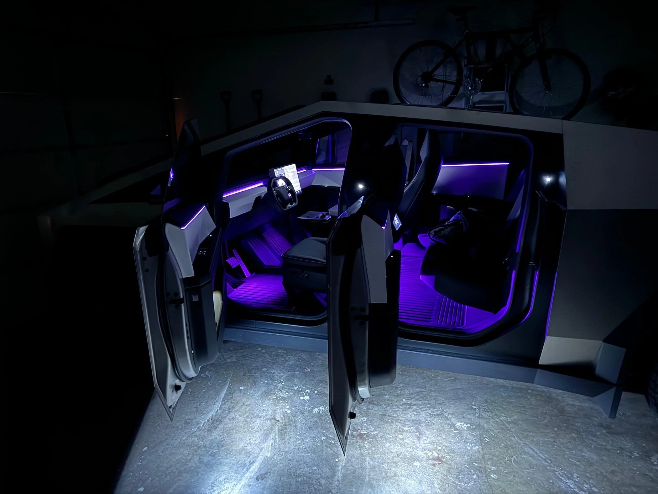Tesla Roadster 2nd gen Door Puddle Lights and Interior Lights by Abstract Ocean IMG_4002
