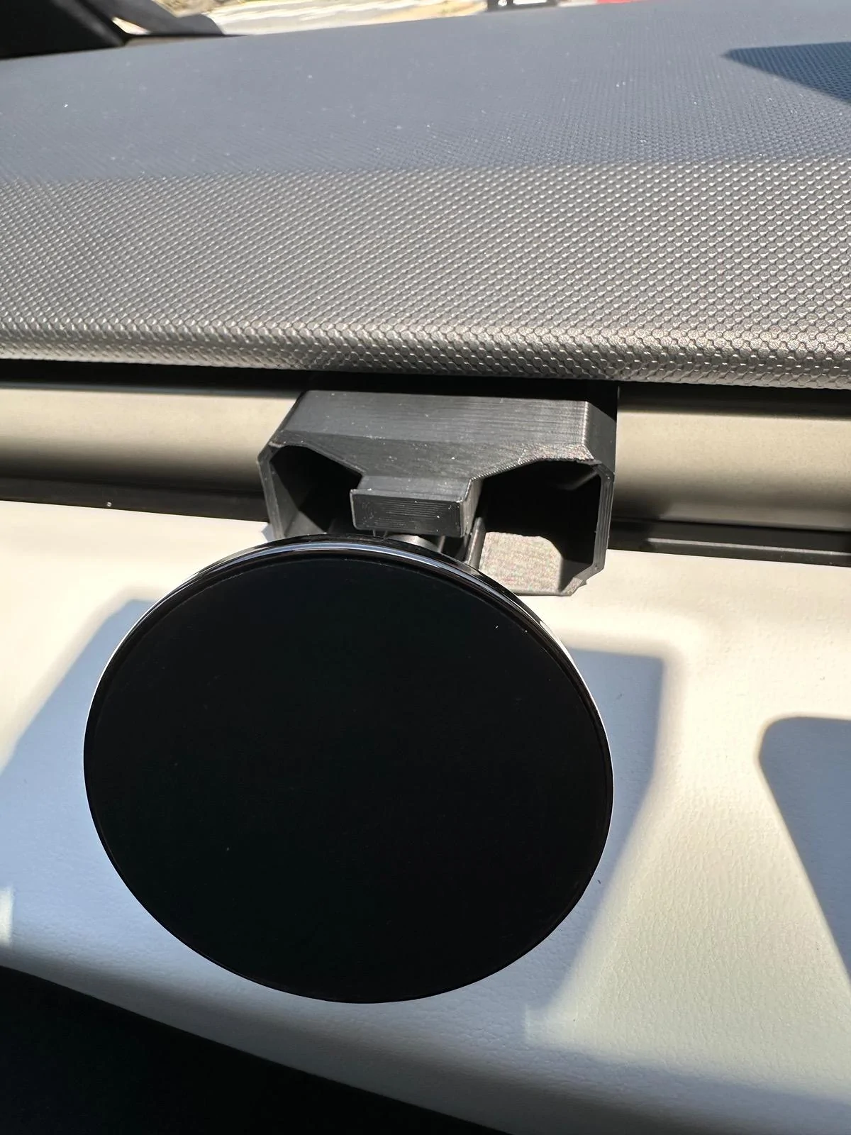 Tesla Roadster 2nd gen TWRAPS - phone mount & glove organizer - installed photos and review IMG_4172