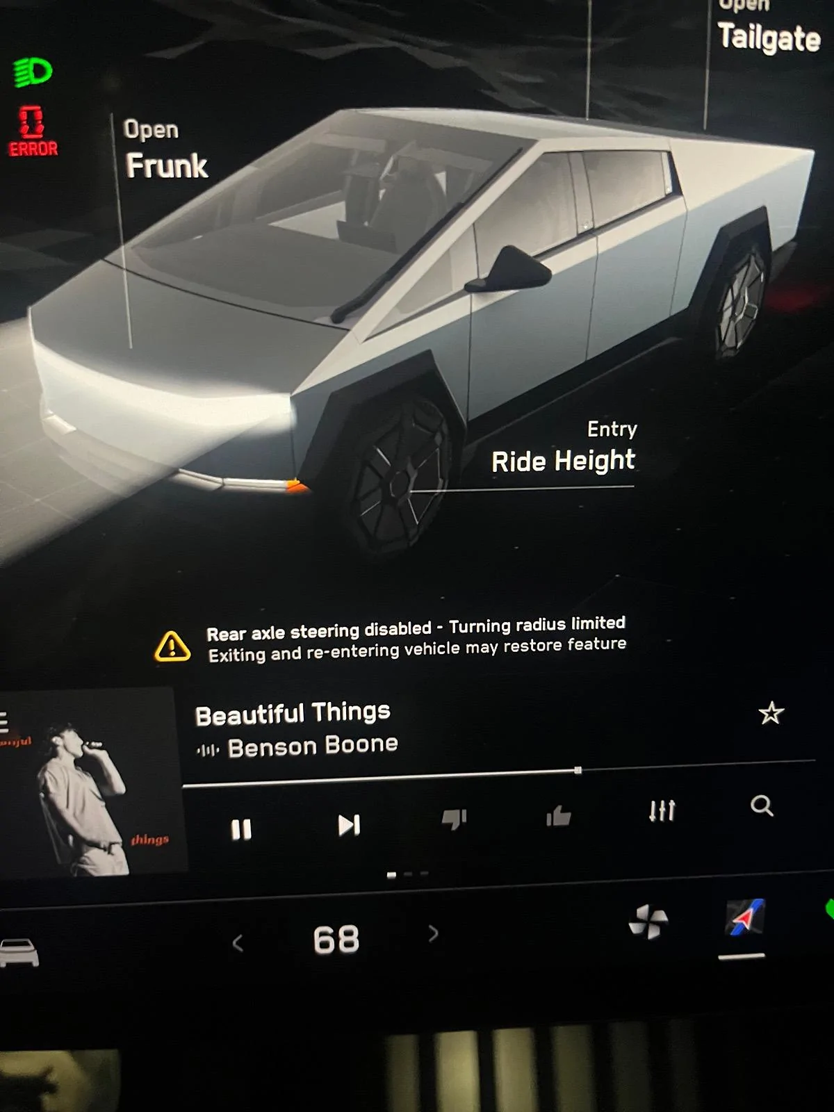 Tesla Roadster 2nd gen 32 hours in and a tow truck is on its way IMG_4217