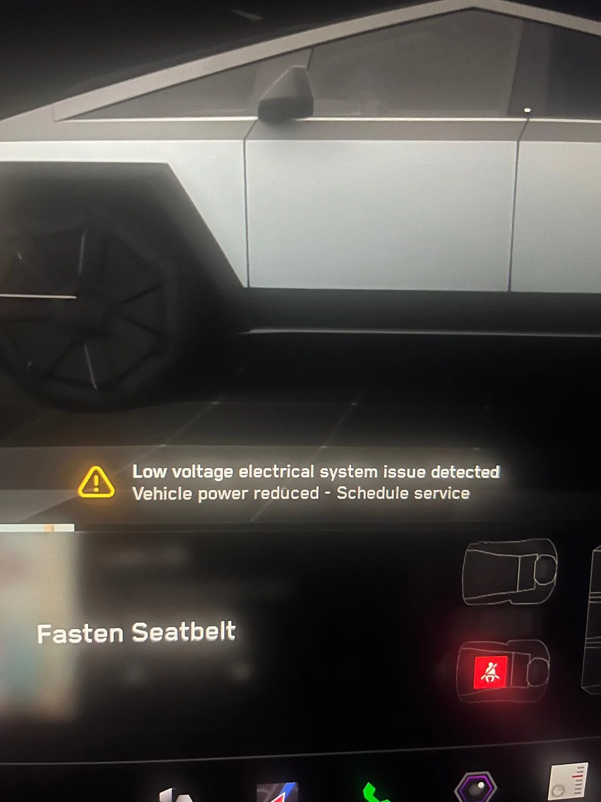 Tesla Roadster 2nd gen 32 hours in and a tow truck is on its way IMG_4219