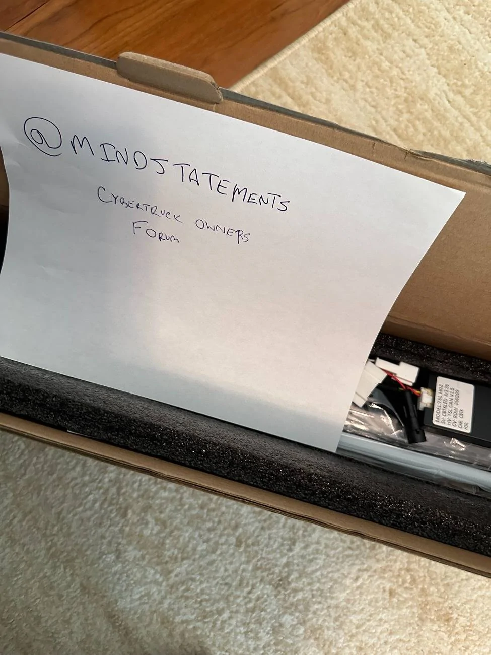 Tesla Cybertruck Various Cybertruck Accessories IMG_4227