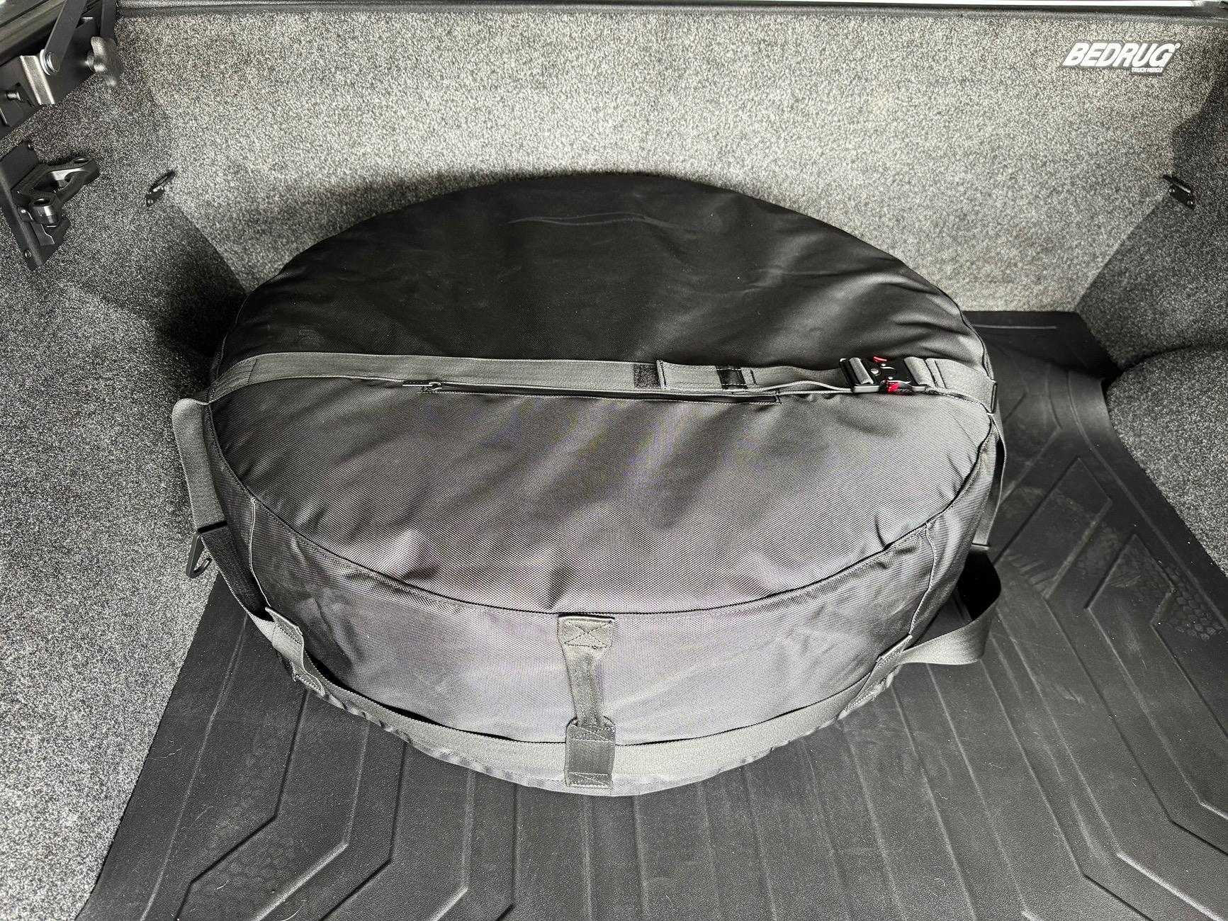 Tesla Cybertruck Factory Spare tire kit IMG_4293