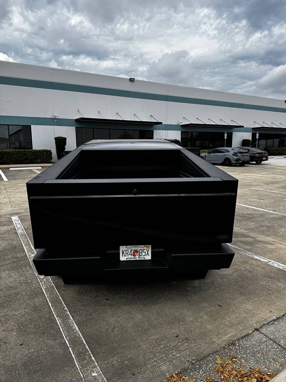 Tesla Cybertruck BLACK Vinyl Wrap & PPF Cybertruck -- Photos & Videos IMG_4691