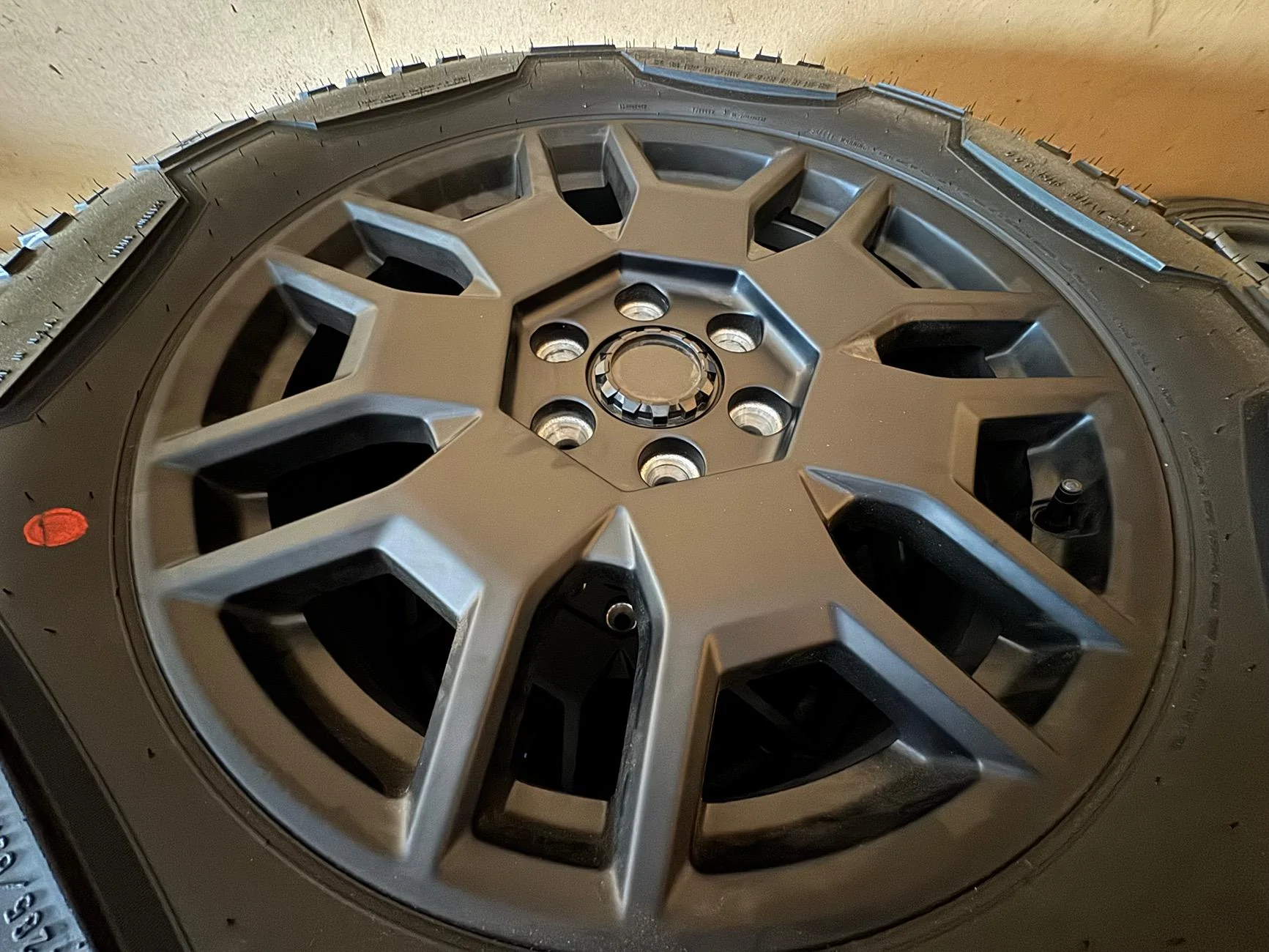 Tesla Cybertruck Original mint Tesla wheel and tires for CyberTruck, M3, and MY IMG_4719