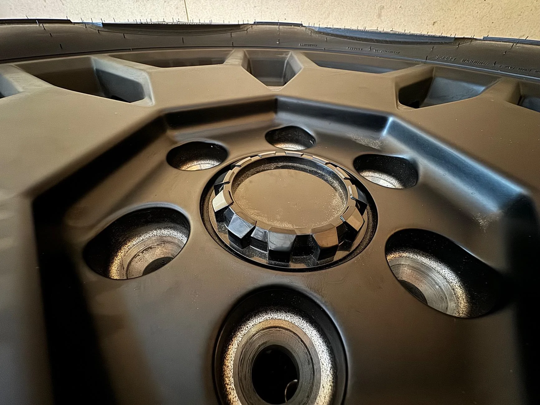 Tesla Cybertruck Original mint Tesla wheel and tires for CyberTruck, M3, and MY IMG_4720