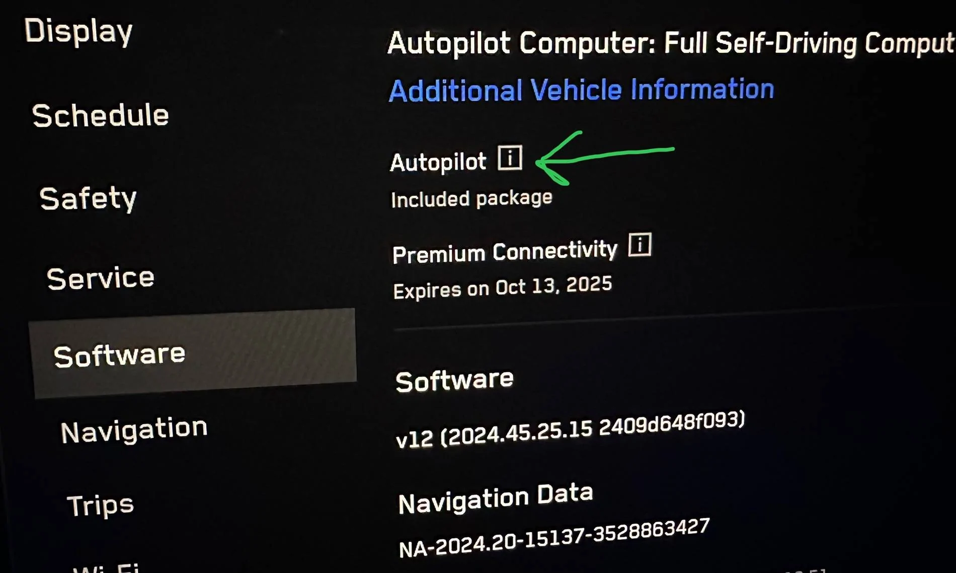 Tesla Roadster 2nd gen Autosteer for Non FSD IMG_4763