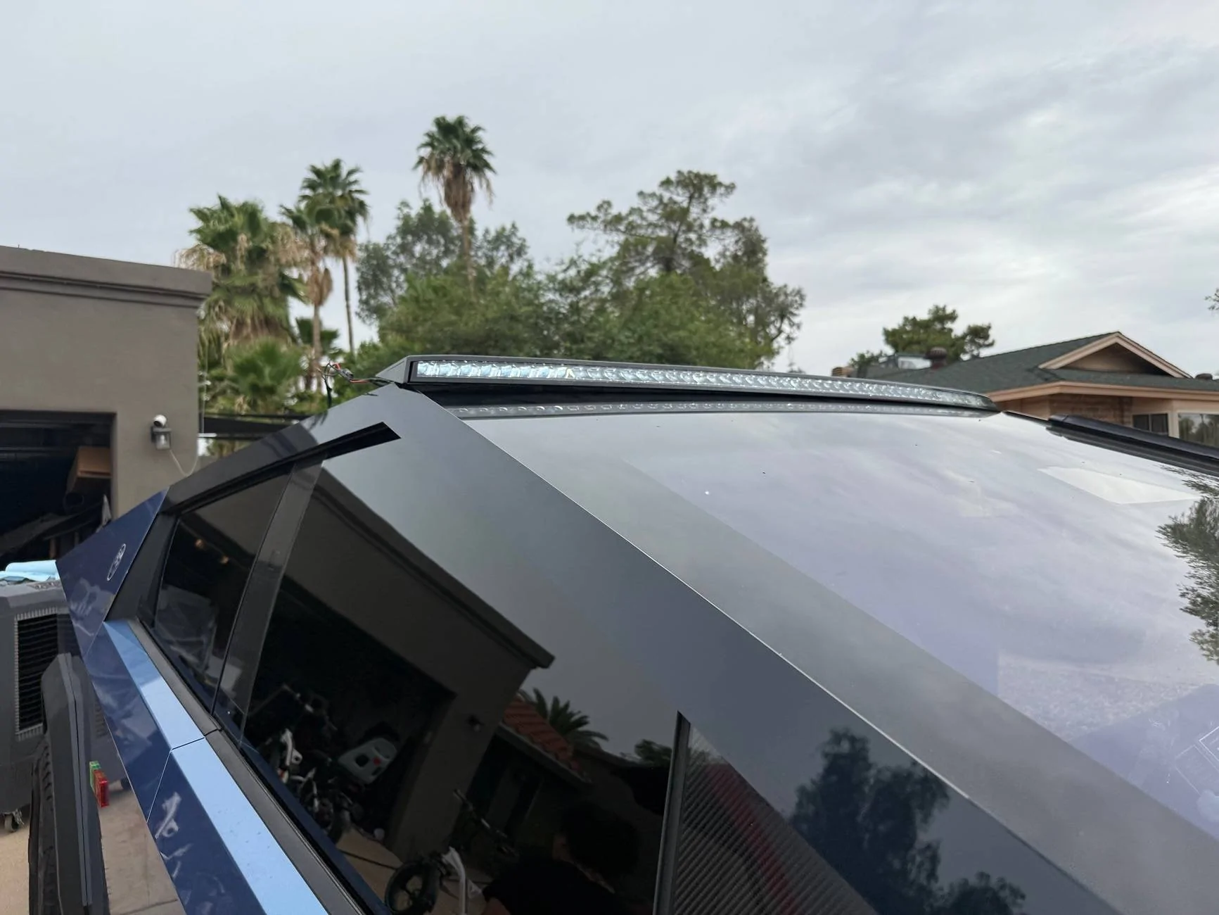 Tesla Cybertruck Best way to glue on a used OEM Beast bar IMG_4768