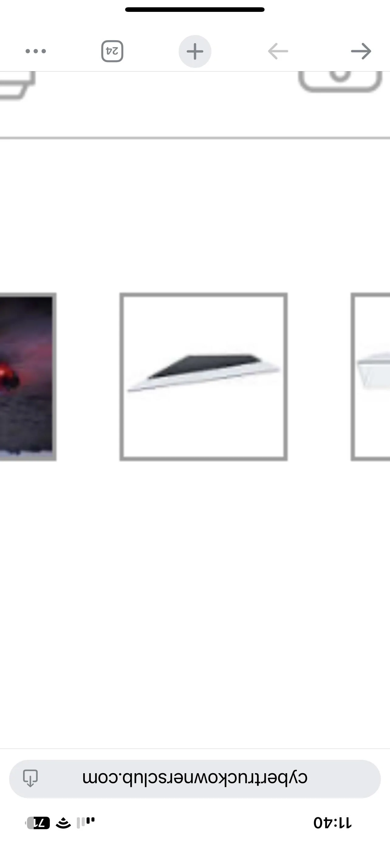 Tesla Roadster 2nd gen STARLINK kit is now available at Costco online IMG_4817