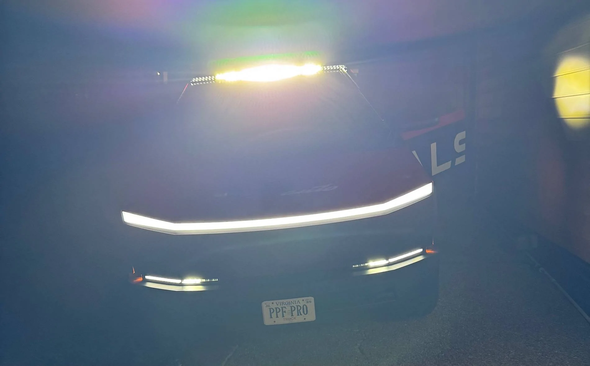 Tesla Roadster 2nd gen Light Bar Install - Check your app! IMG_4879