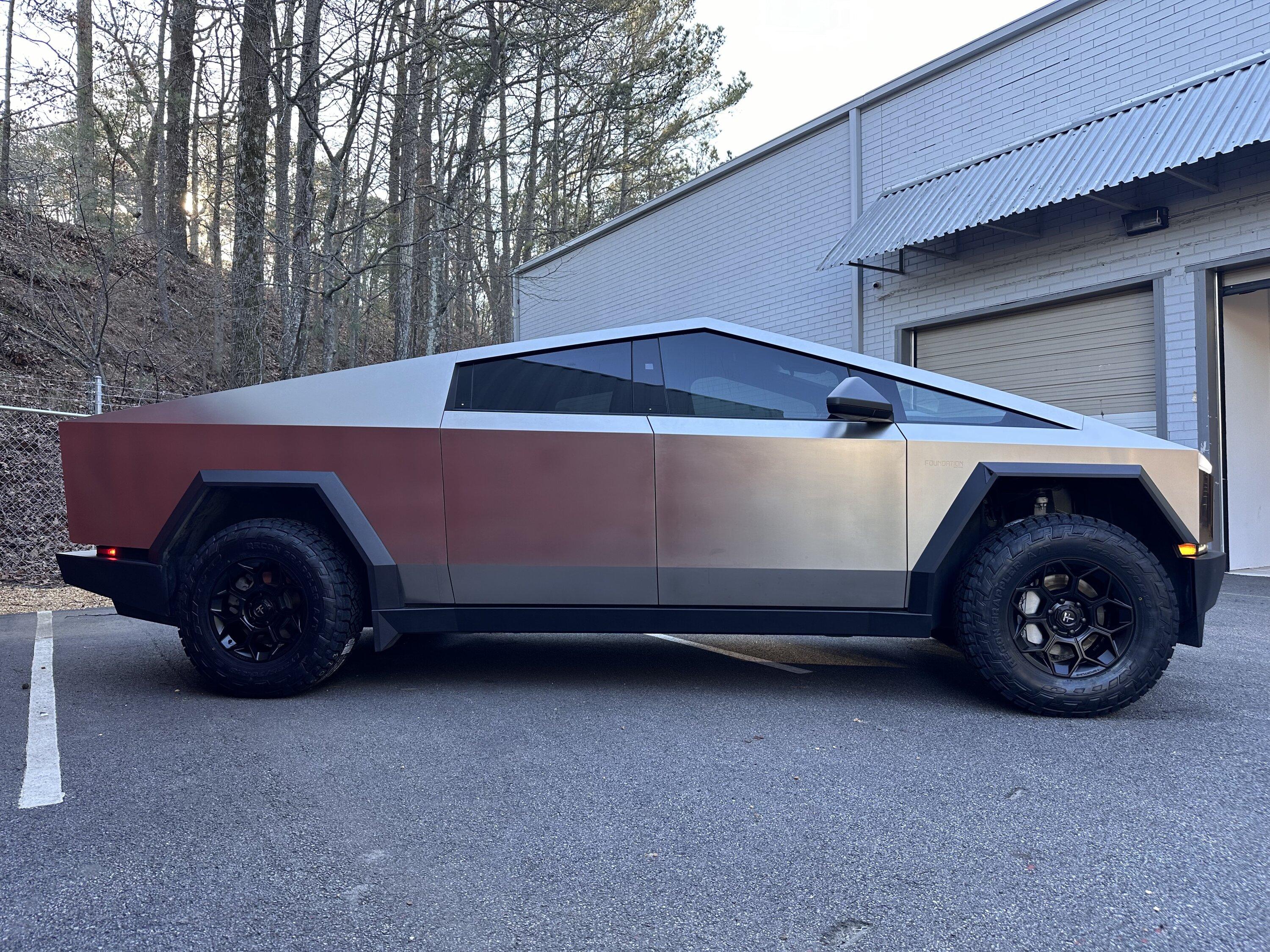 Tesla Cybertruck Cybertruck Aftermarket Wheels & Tires Photos + Info Compilation img_4958-