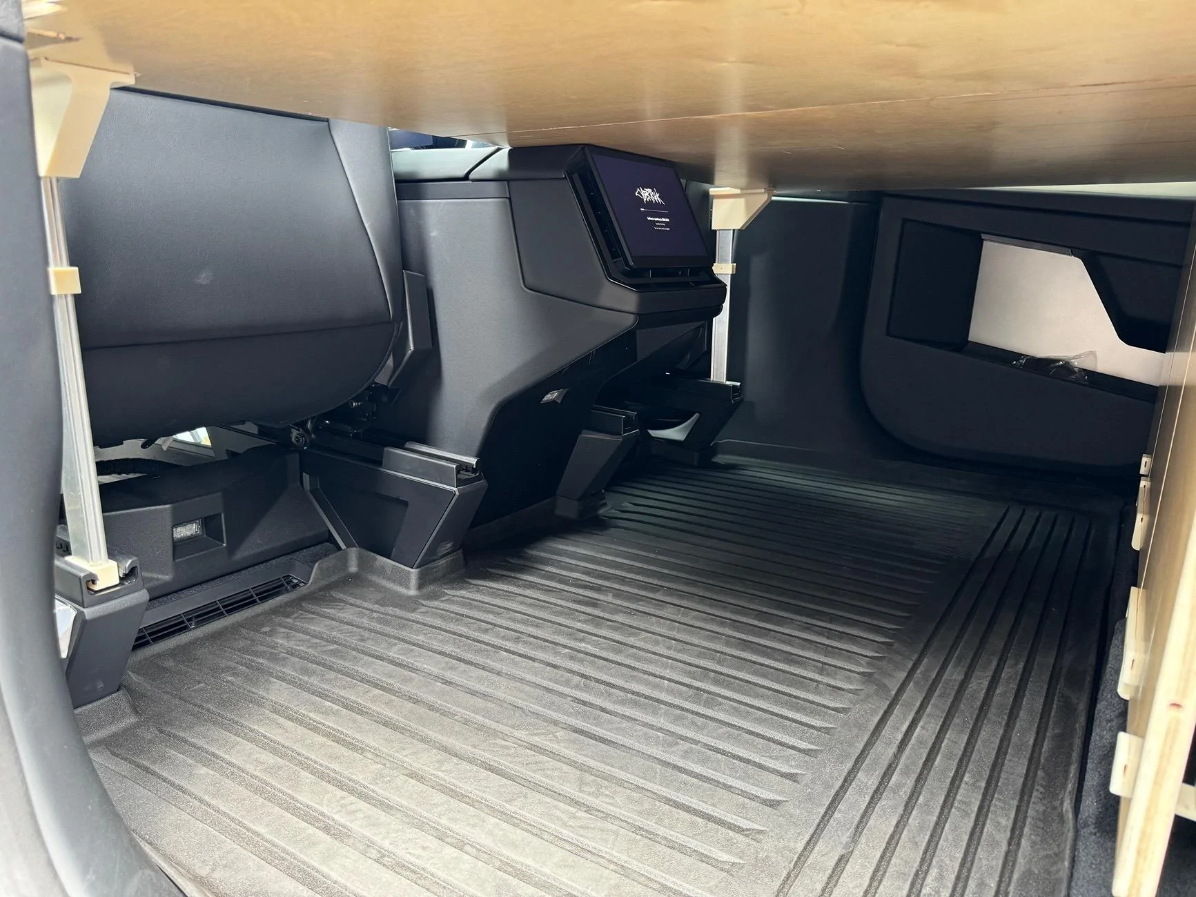 Tesla Roadster 2nd gen Bunk Bed installed in my Cybertruck IMG_5255