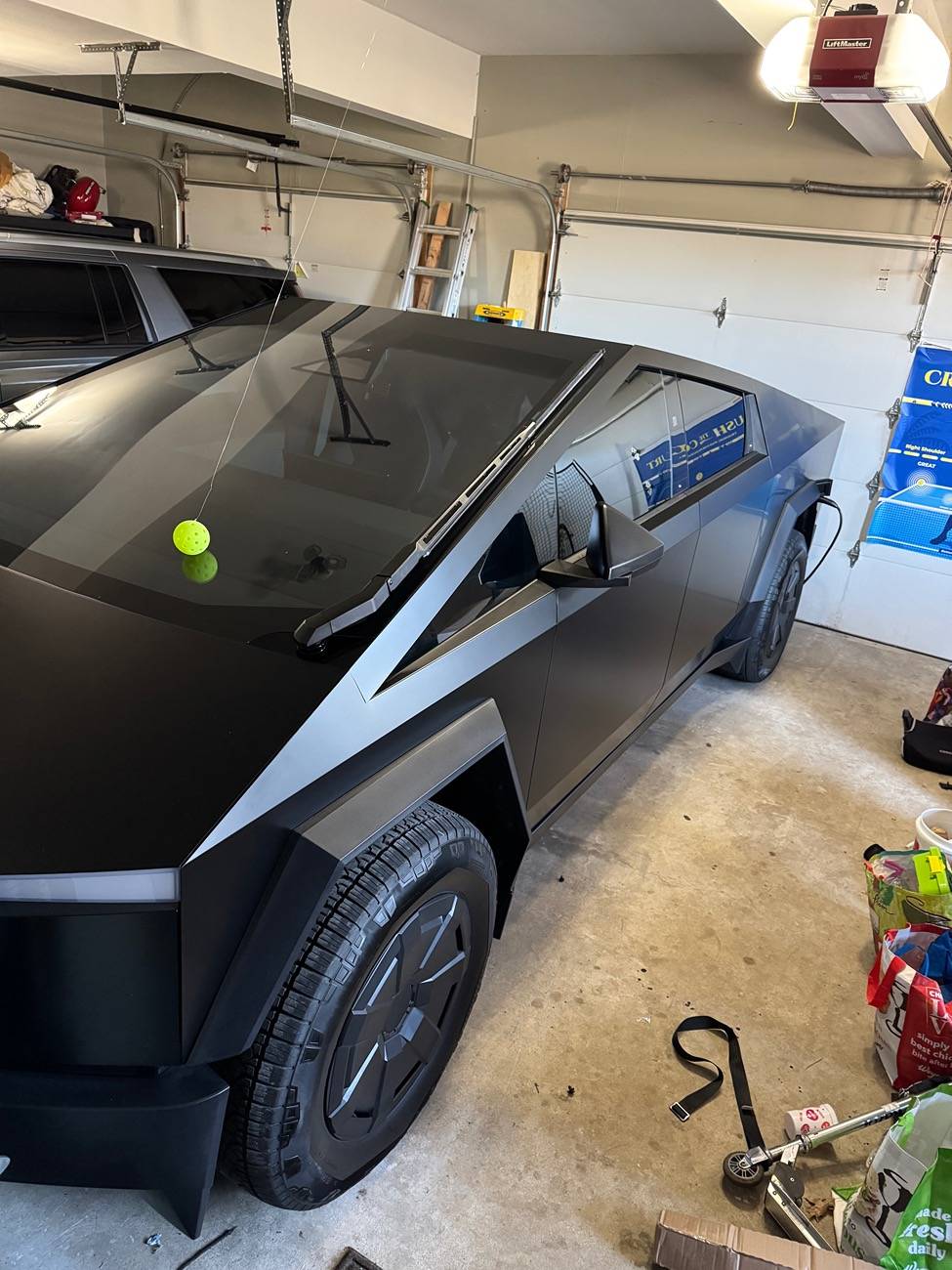 Tesla Cybertruck BLACK Vinyl Wrap & PPF Cybertruck -- Photos & Videos IMG_5334