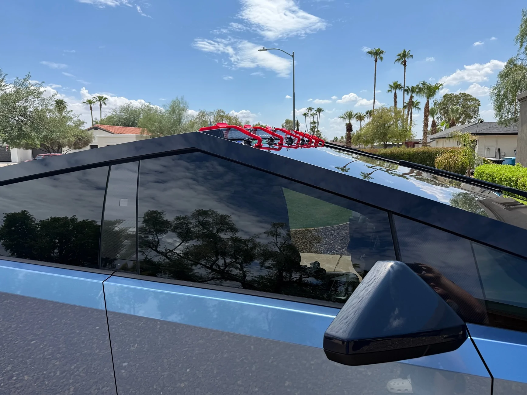 Tesla Cybertruck Best way to glue on a used OEM Beast bar IMG_5564