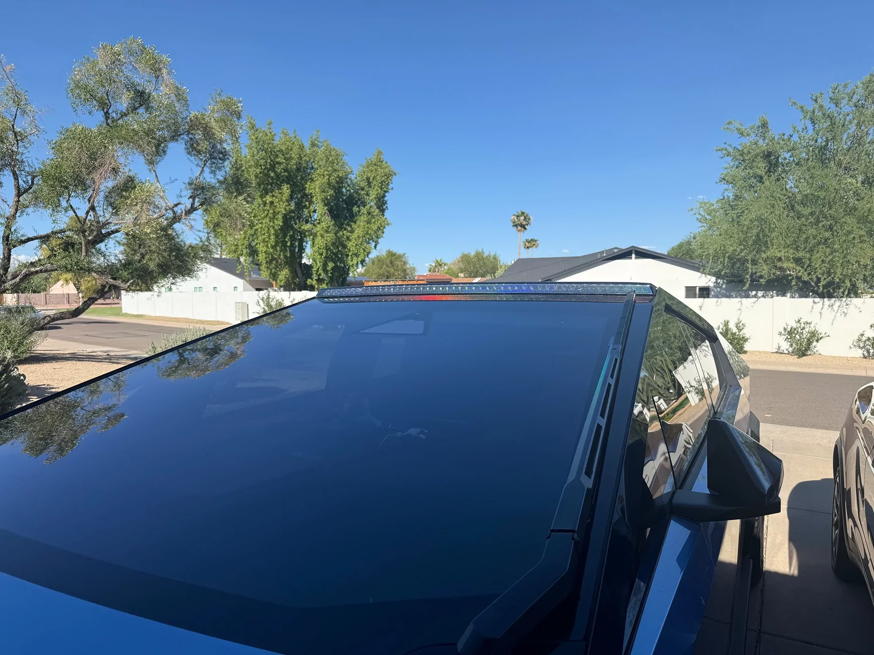 Tesla Cybertruck Best way to glue on a used OEM Beast bar IMG_5616