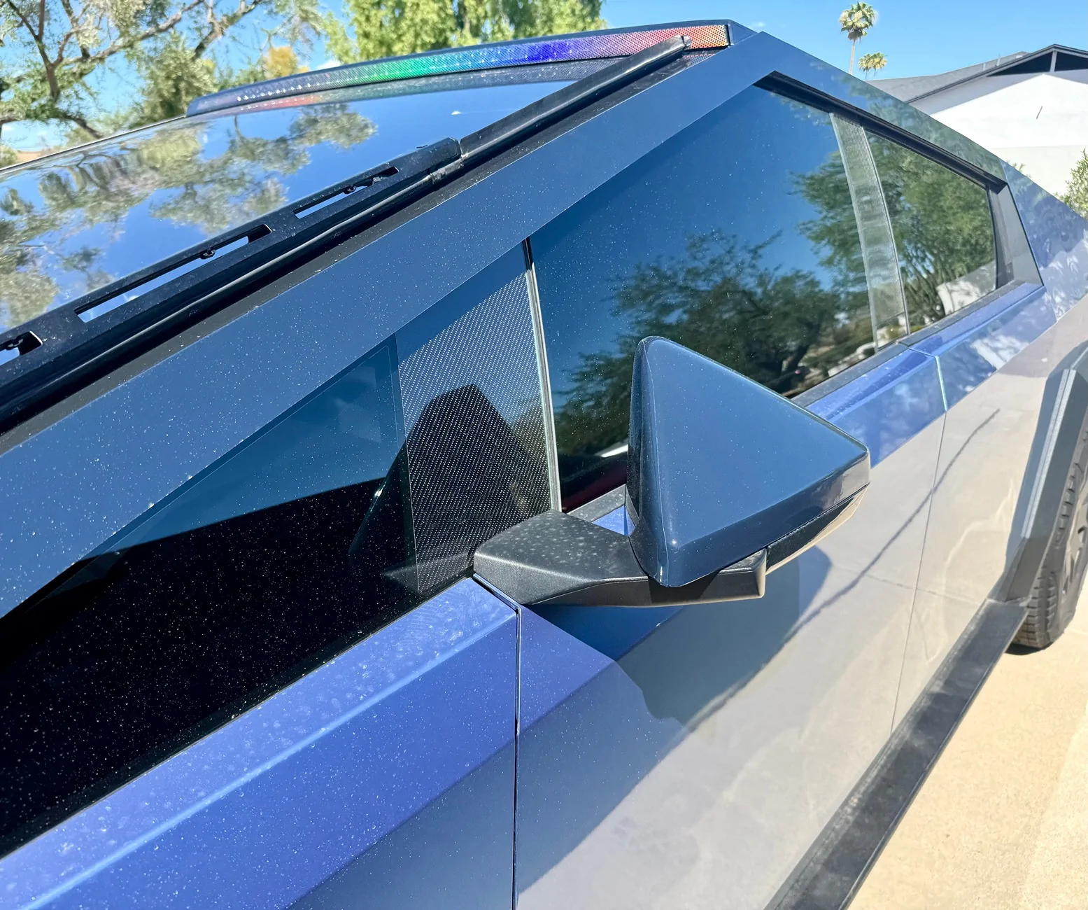 Tesla Cybertruck Best way to glue on a used OEM Beast bar IMG_5621