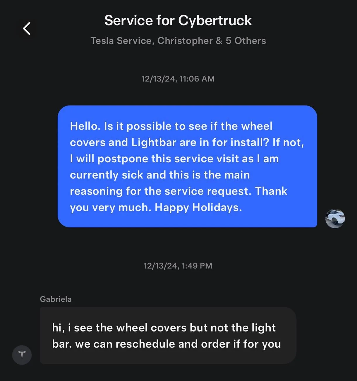 Tesla Roadster 2nd gen Recall: exterior trim / body panel detaching issue (46,096 Cybertrucks affected) IMG_5626