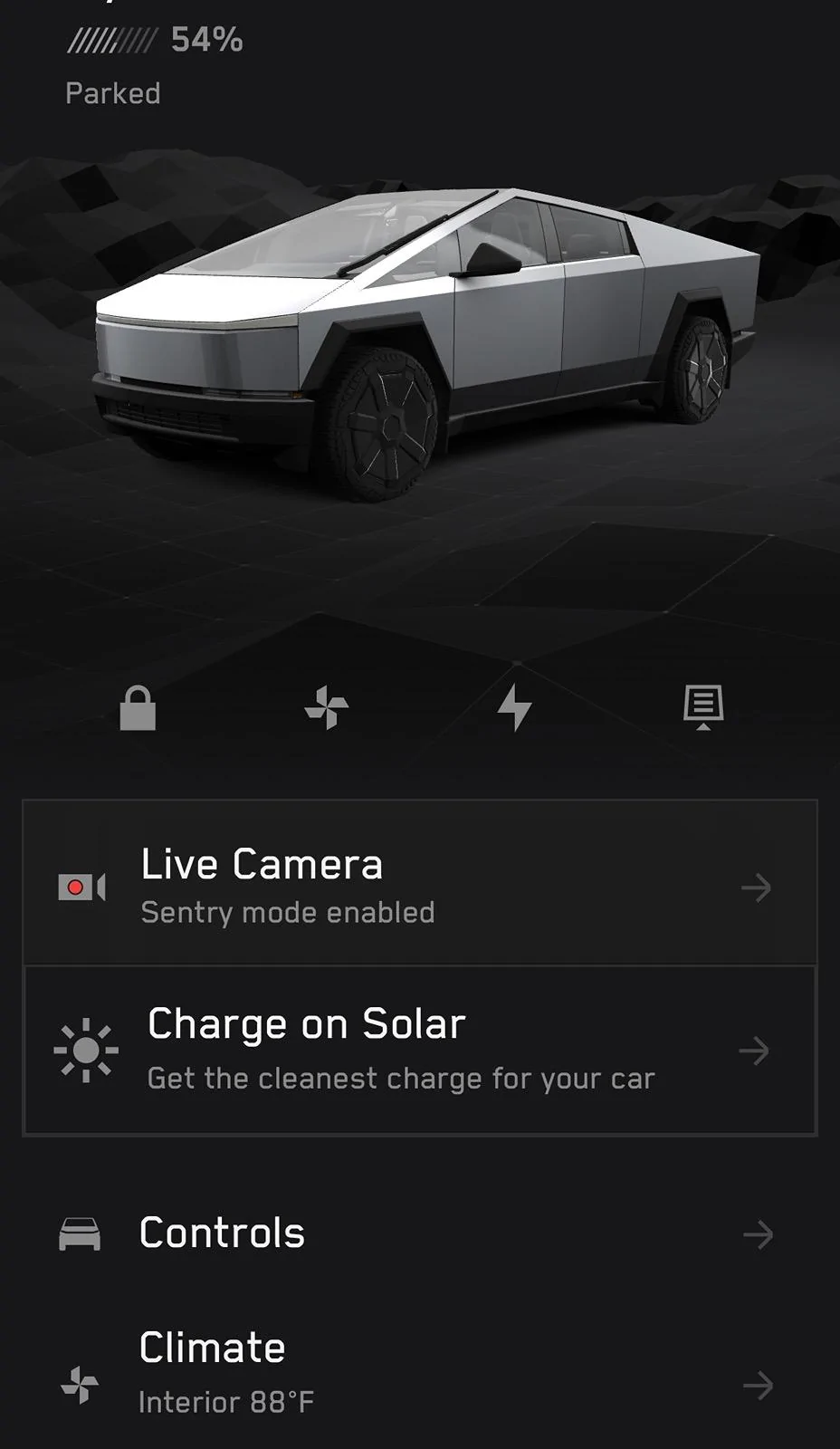 Tesla Roadster 2nd gen Charge on Solar now enabled for Cybertruck IMG_5678