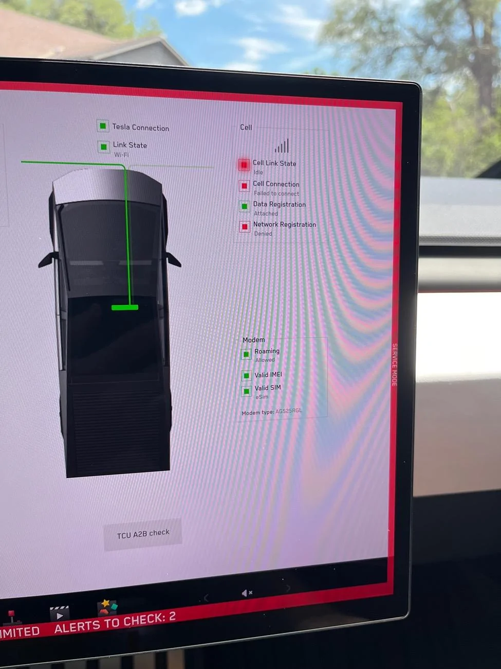 Tesla Roadster 2nd gen LTE just stopped IMG_5933