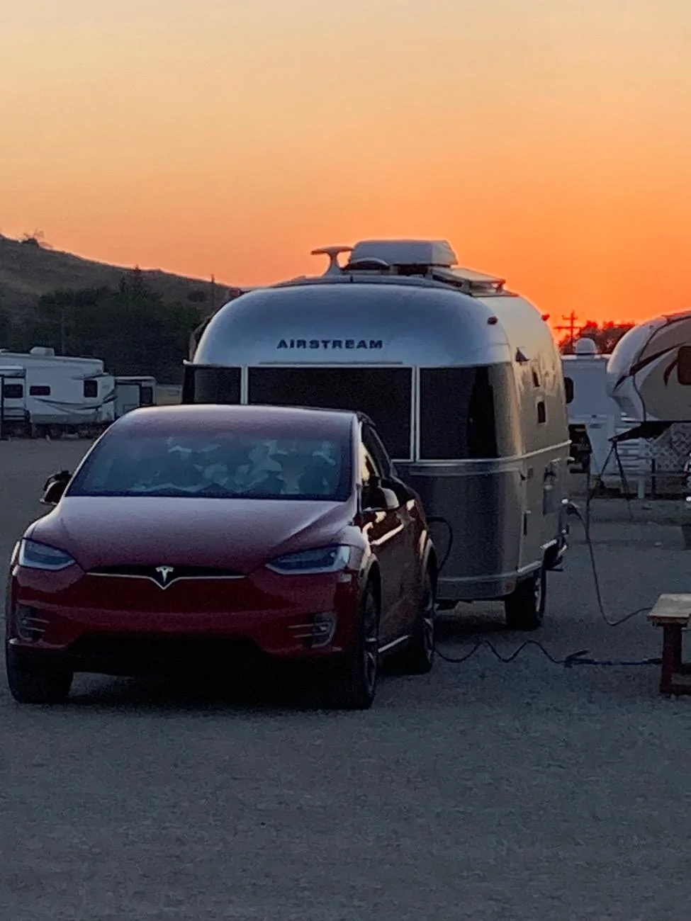 Tesla Cybertruck Drove enclosed trailer 500 miles to Tallahassee from Fort Lauderdale IMG_6222