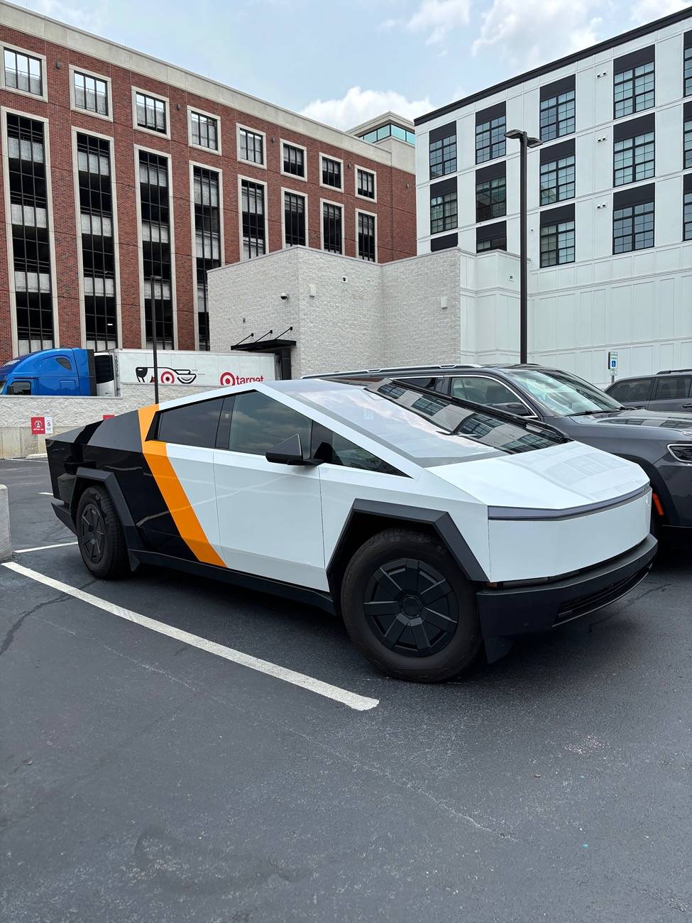 Tesla Cybertruck CybertruckWraps.us can help bring custom designed wrap to life! IMG_6326