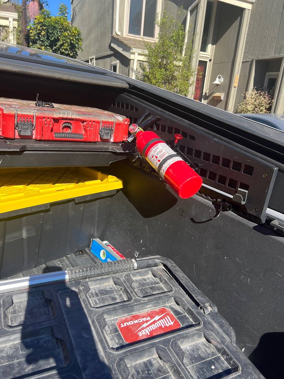 Tesla Cybertruck Please share what you put on your MOLLE Panels and your organization tips! IMG_6520