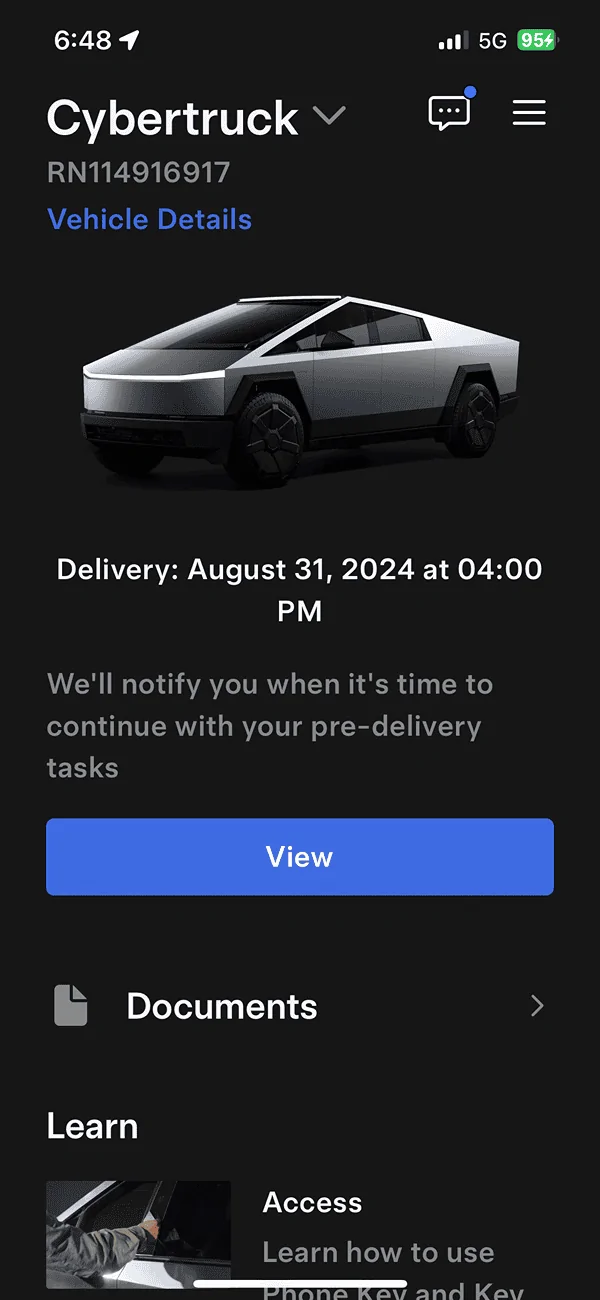 Tesla Cybertruck Delivery day, 140 registered in CT IMG_6528