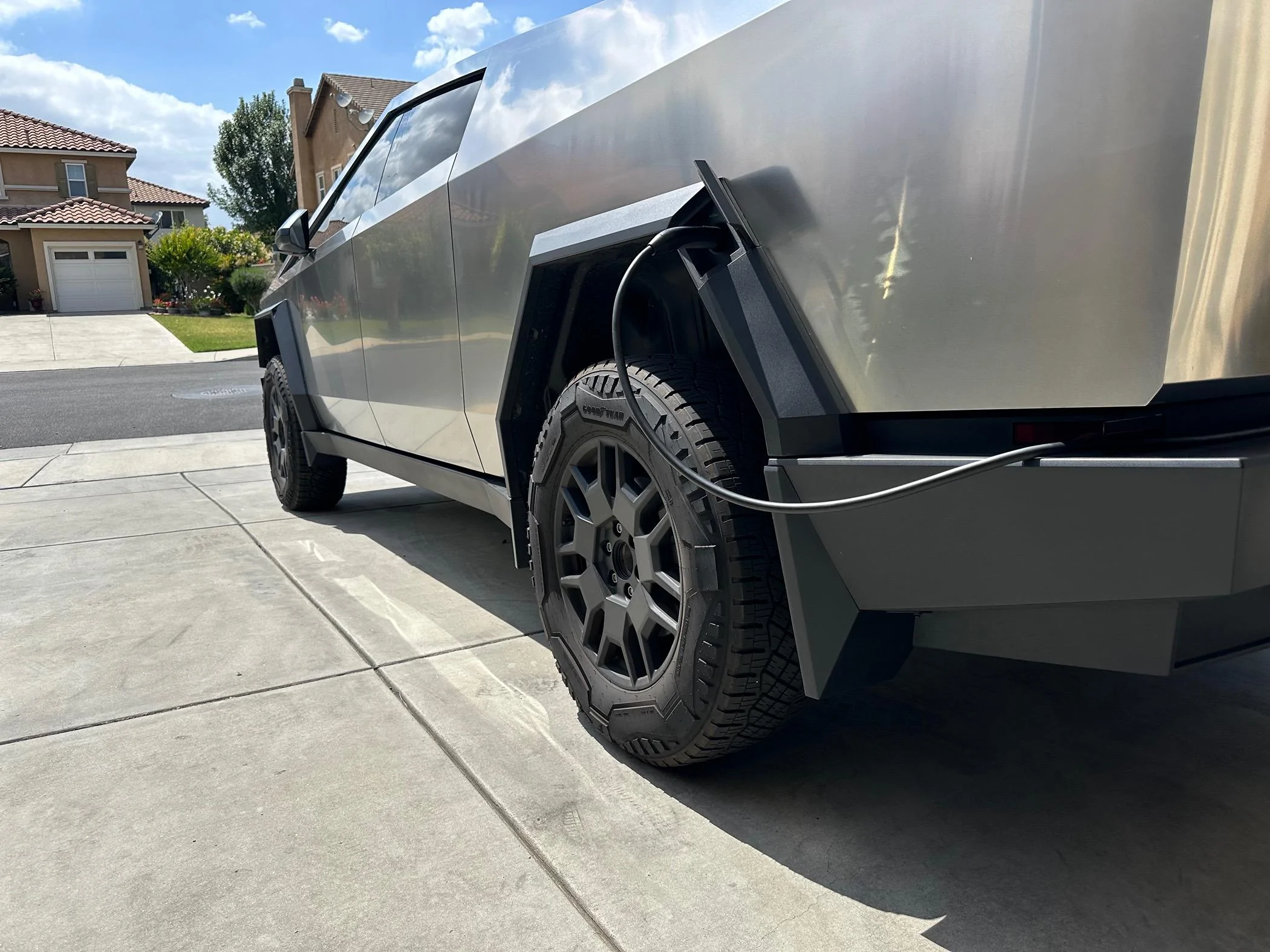 Tesla Roadster 2nd gen Mud flaps install DIY video IMG_6693