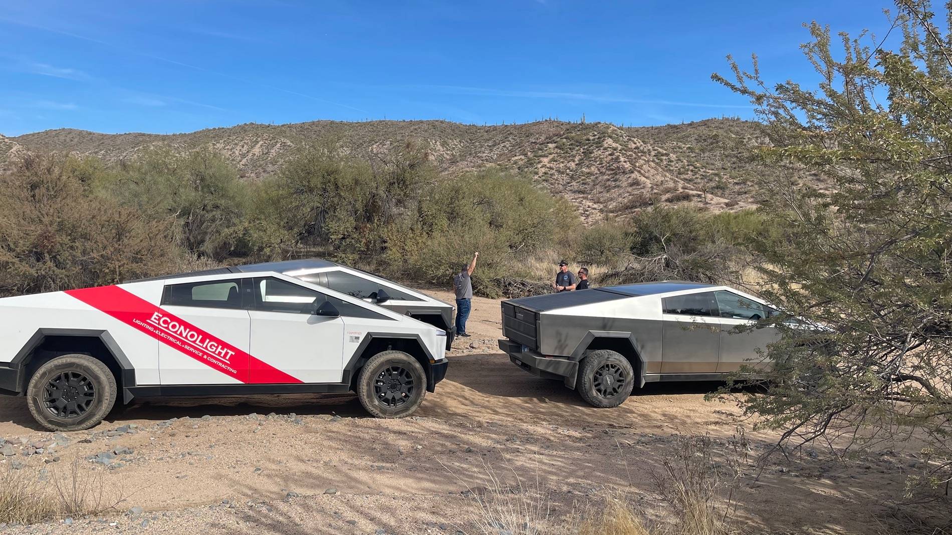Tesla Cybertruck Phoenix Cybertruck off-roaders? IMG_6792