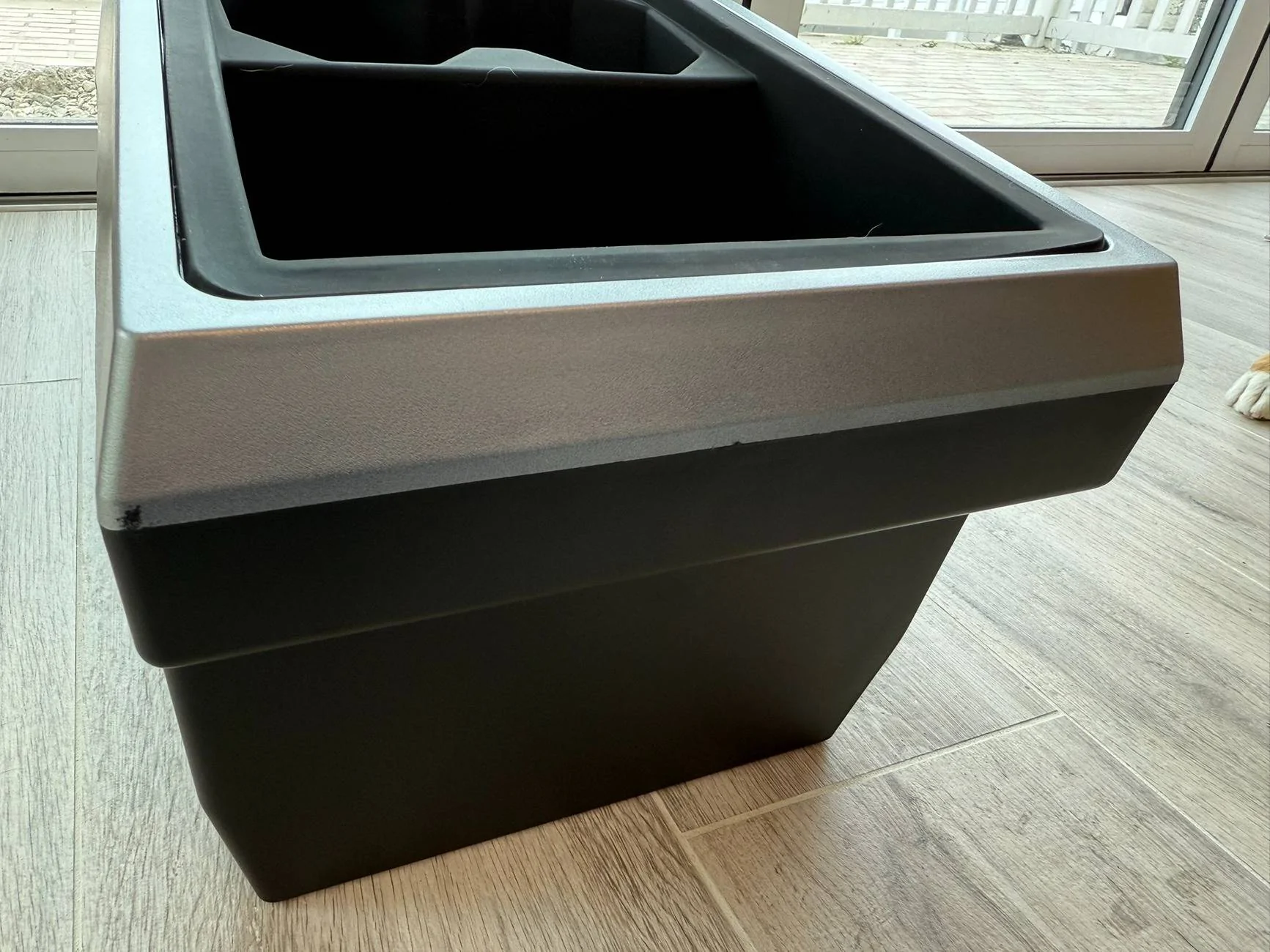 Tesla Cybertruck 🎉Cybertruck Center Console Floor Organizer Giveaway by Teslaunch🎉-Allows you to maximize the floor space of the cybertruck IMG_6805