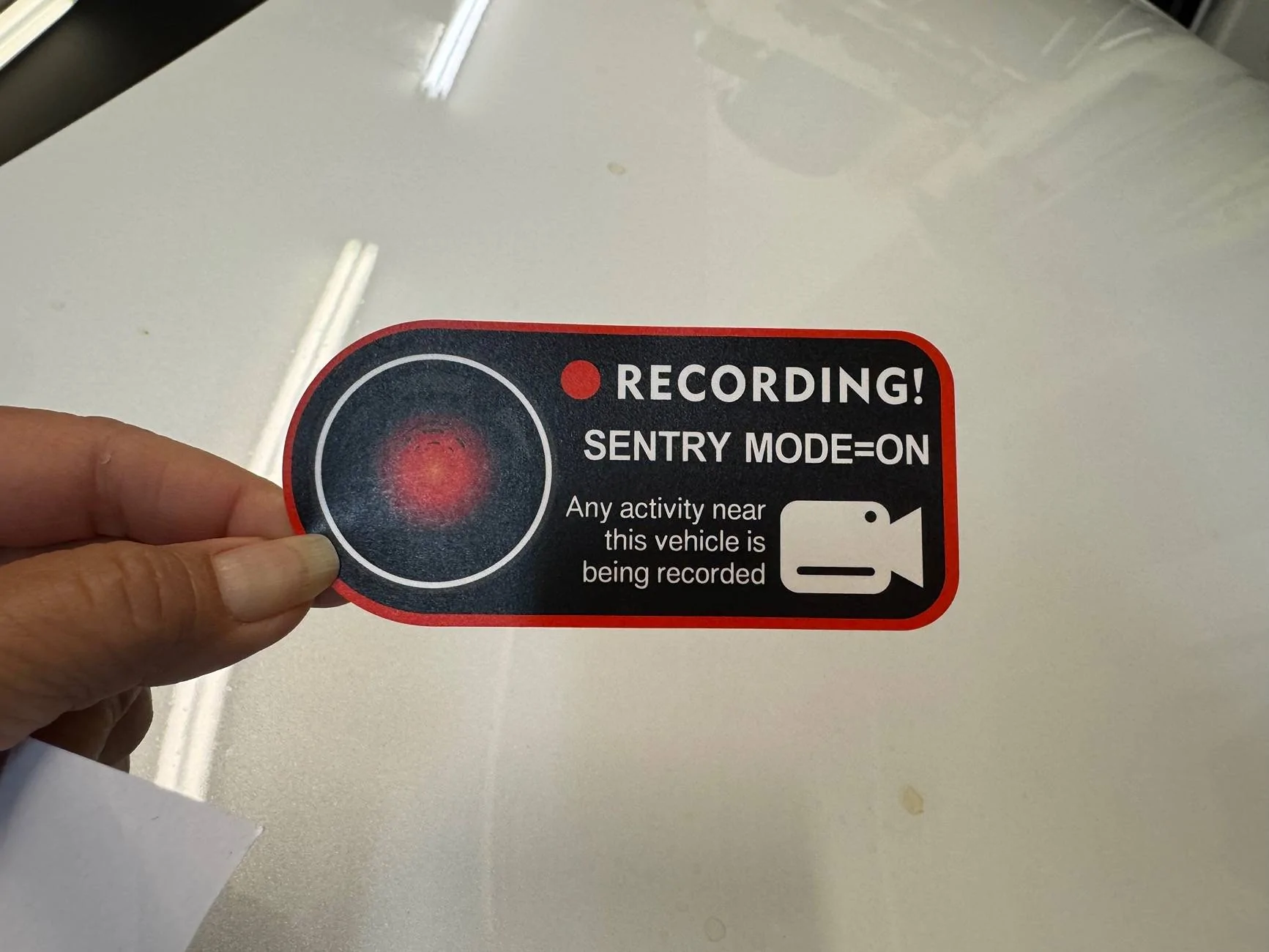 Tesla Cybertruck Possible vandalism Deterrent IMG_6930