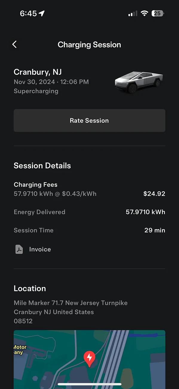 Tesla Roadster 2nd gen Cyberbeast towing vs AWD Foundation IMG_7548