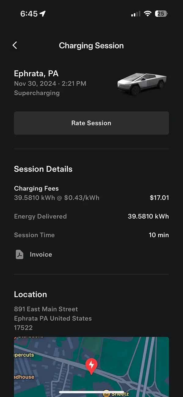 Tesla Roadster 2nd gen Cyberbeast towing vs AWD Foundation IMG_7549