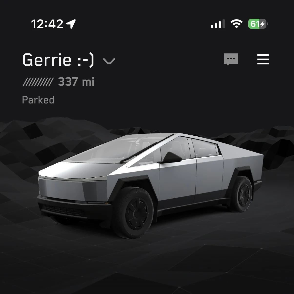 Tesla Cybertruck What Is Your Rated 100% Range? IMG_7634