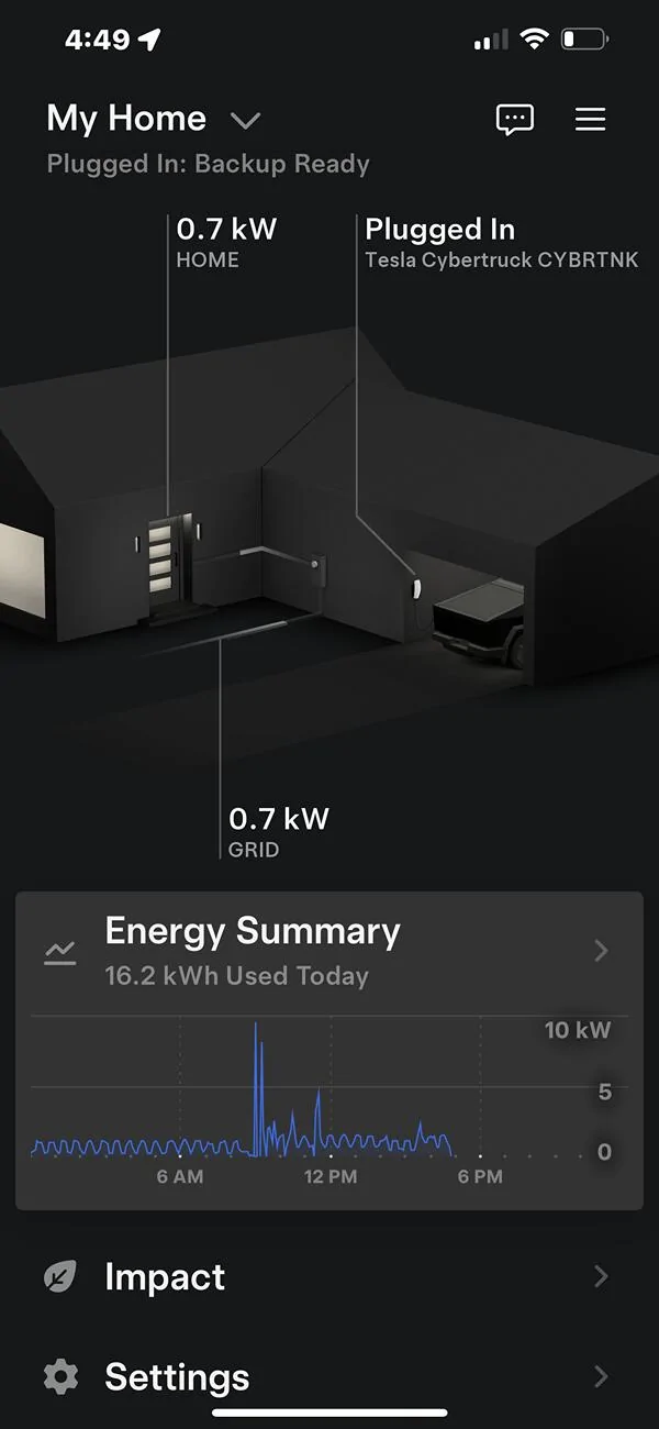 Tesla Roadster 2nd gen Cybertruck Gateway Universal Charger Powershare Issue IMG_7963