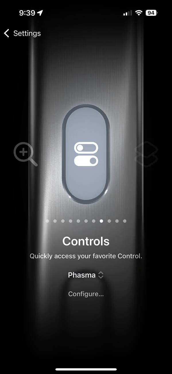 Tesla Roadster 2nd gen iPhone action button CT connectivity IMG_8167