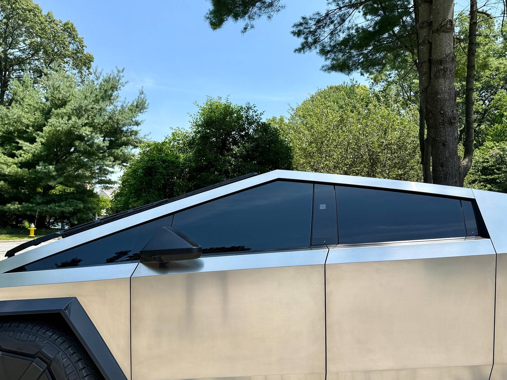 Tesla Roadster 2nd gen Window Tint Samples IMG_8216