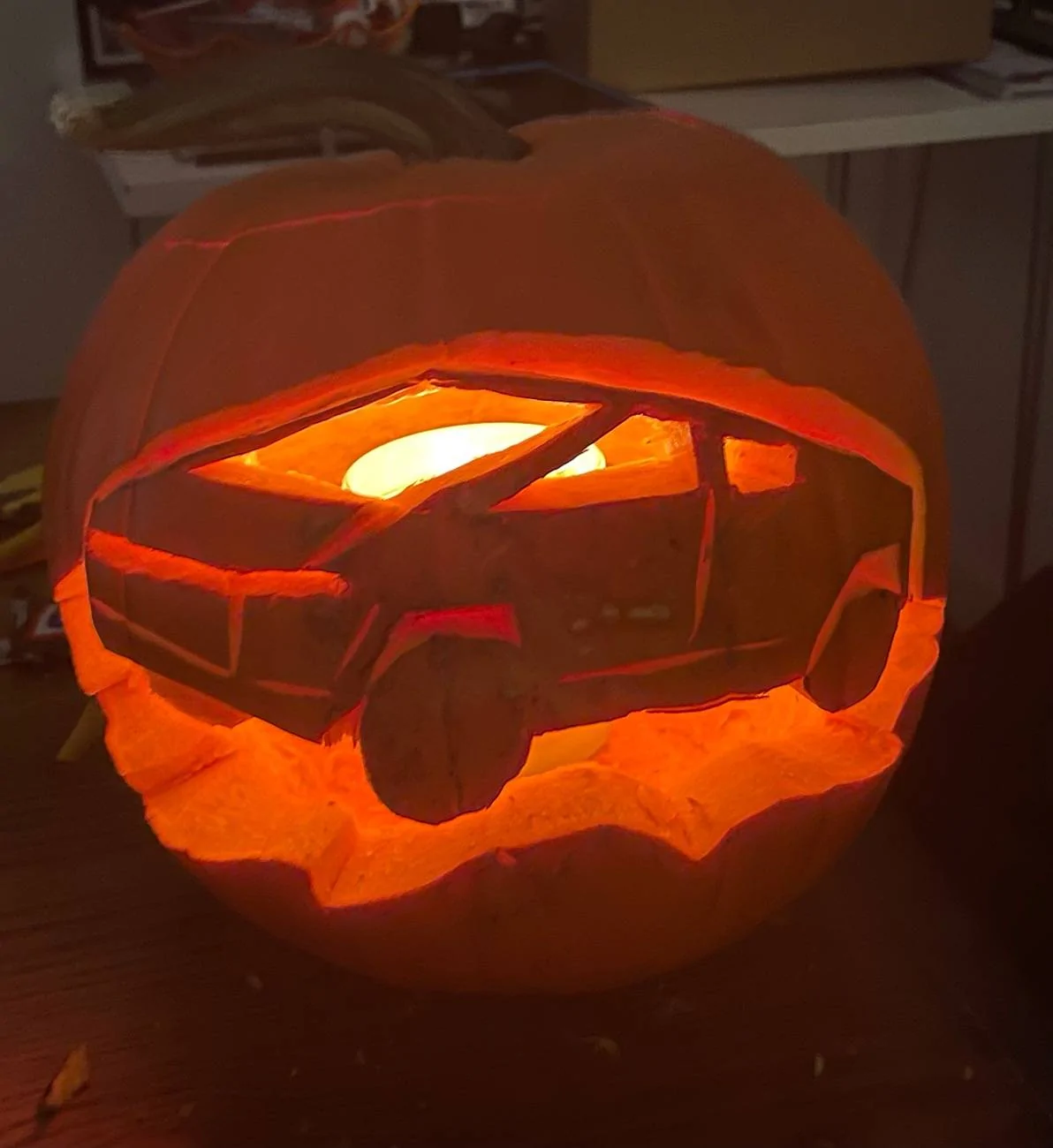 Tesla Cybertruck 🎃 Halloween Cybertrucks! 👻 IMG_8352