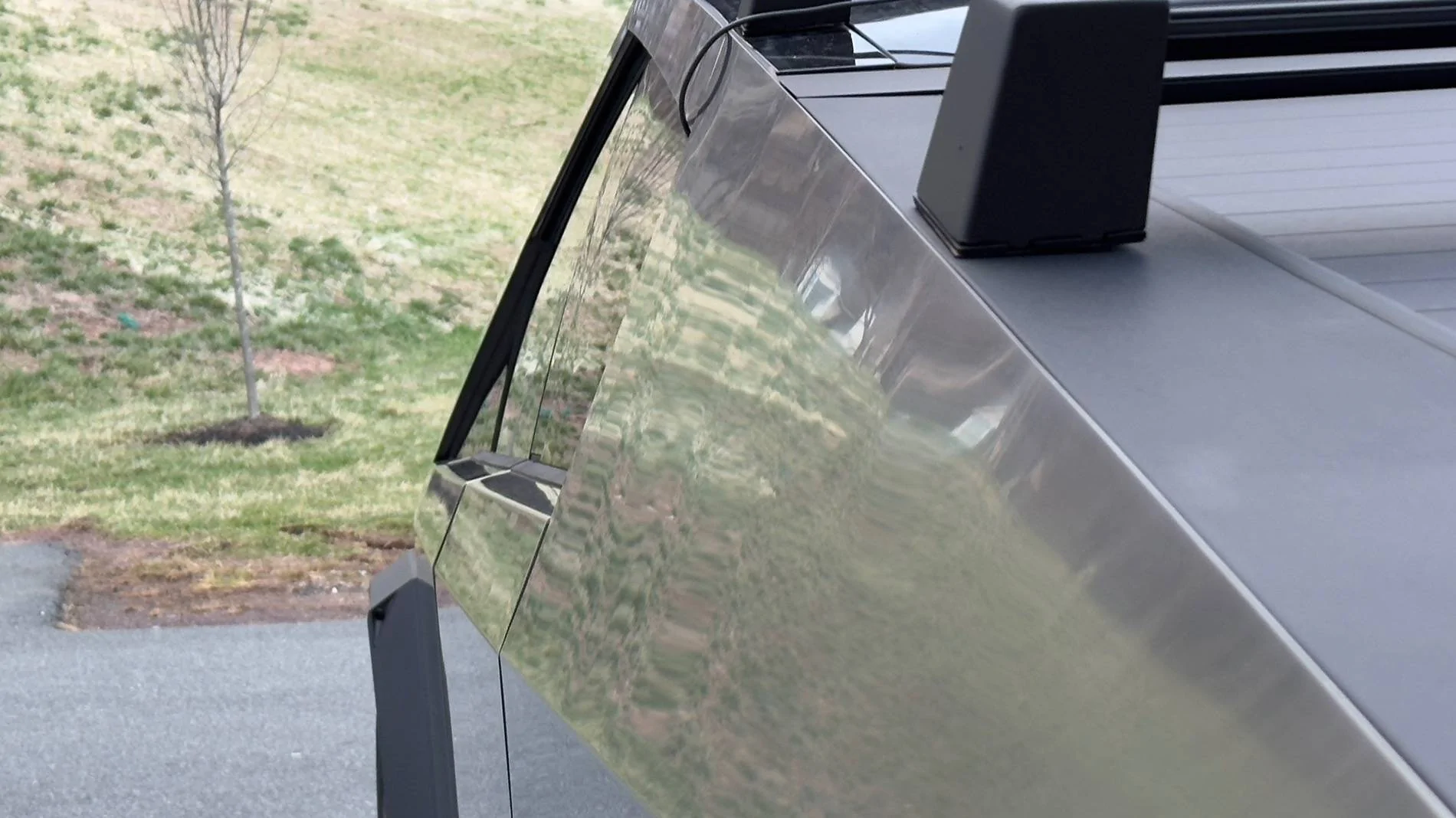 Tesla Roadster 2nd gen 3D Print Mirror Delete Covers (now printed in stainless steel) IMG_8815