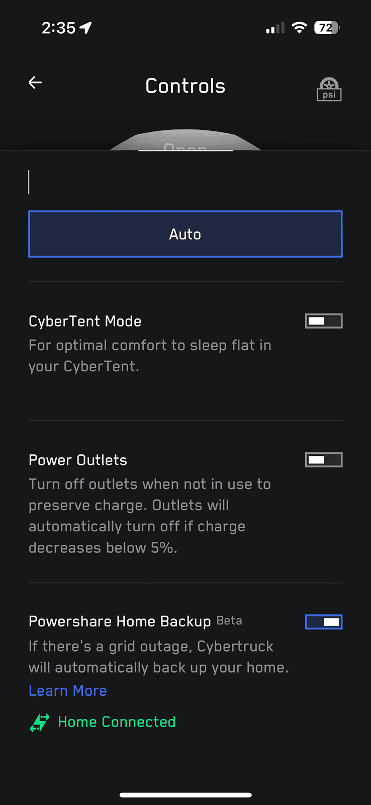 Tesla Roadster 2nd gen Powershare is Activated / Enabled IMG_8896