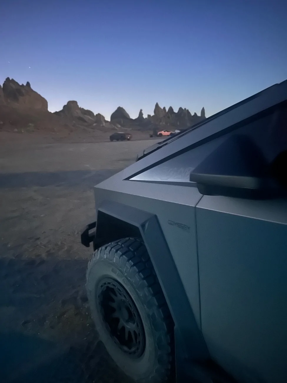 Tesla Cybertruck Latest Cyber Odyssey brought the heat… IMG_8977