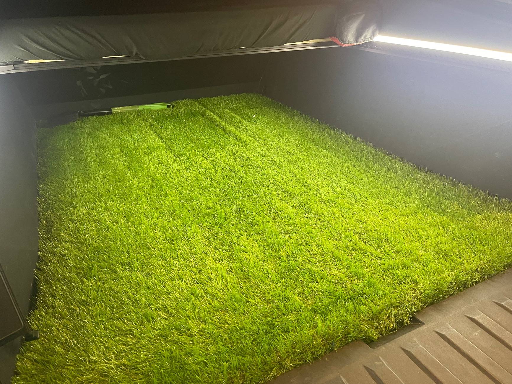 Tesla Cybertruck OEM Cybertruck Bed Textile Mat Delivered - Initial Review & Photos IMG_9023